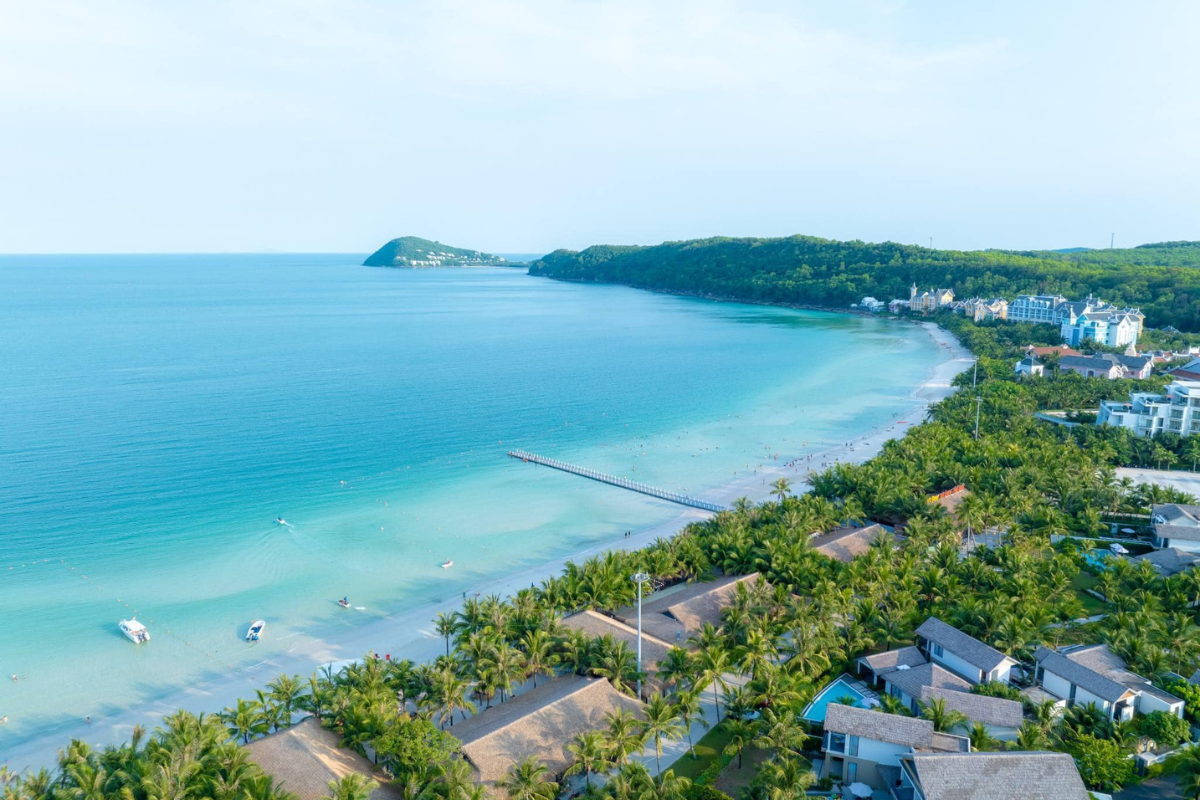 Scenic view of Khem Beach